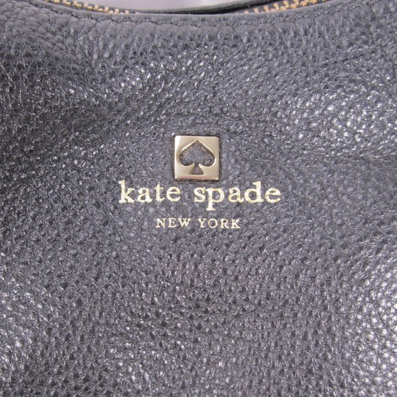 Kate Spade Pine Street Finley Hobo Bag in Black Pebbled Leather - Picture 6 of 15